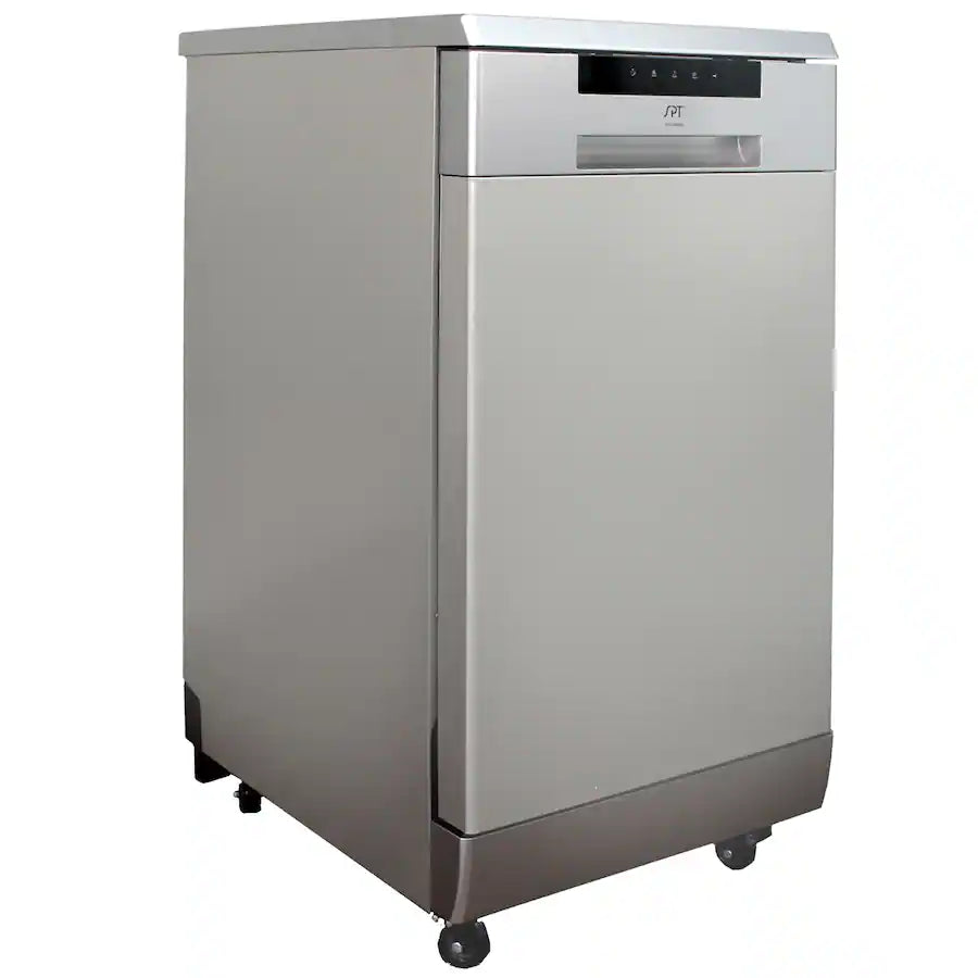 Portable Dishwasher SPT SD-9263SS 18-Inch Stainless 8-Place-Setting