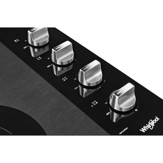 Electric Cooktop Whirlpool WCE55US0HS Four elements