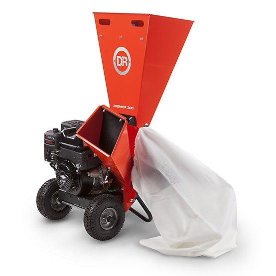 wood chipper DR Power PREMIER 300 — 3-inch capacity gas-powered