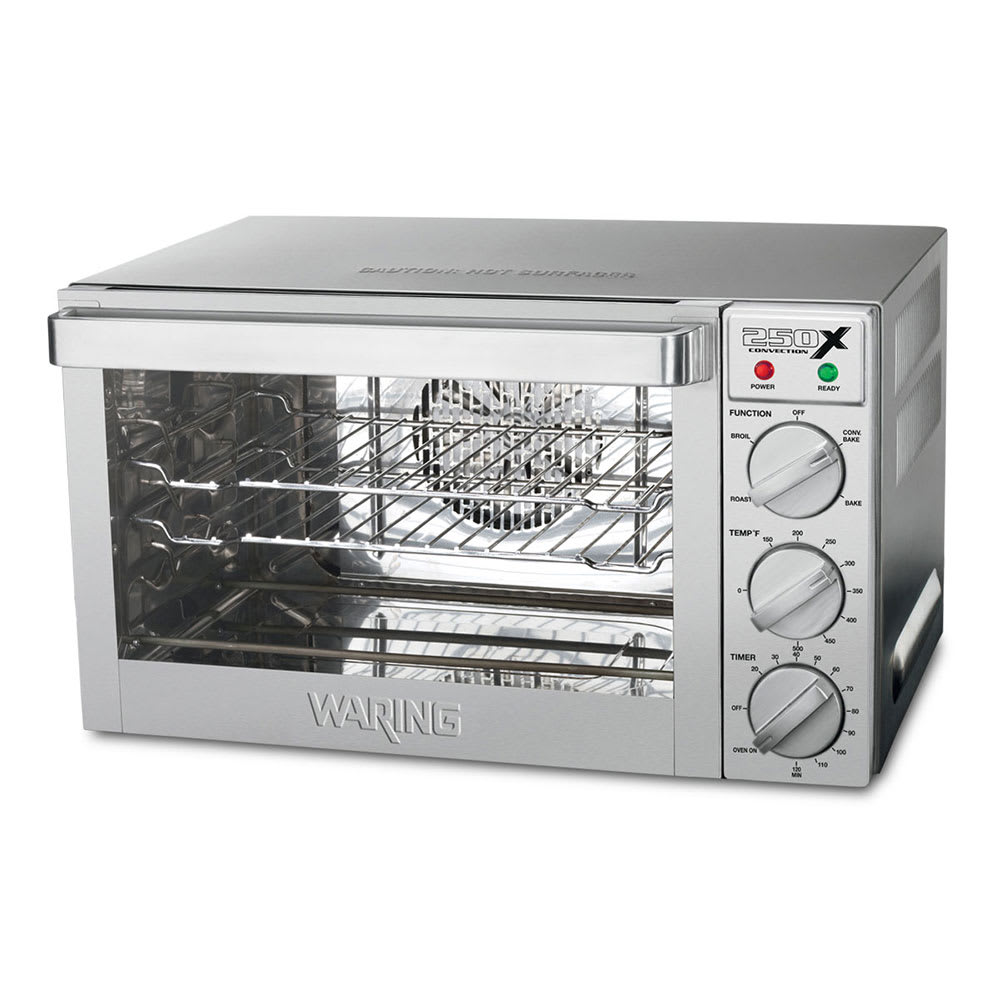 Convection Oven Waring WCO250X Three quarter-size pans