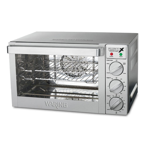 Convection Oven Waring WCO250X Three quarter-size pans