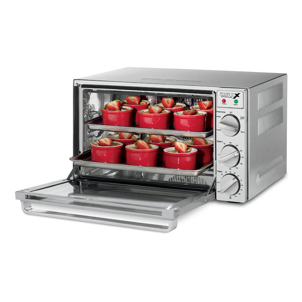Convection Oven Waring WCO250X Three quarter-size pans