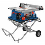 portable table saw Bosch 4100XC-10 — 15A rolling stand
