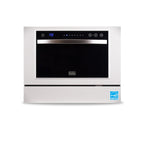 Portable Dishwasher BLACK+DECKER BCD6W Countertop 6-Place-Setting 7 Programs