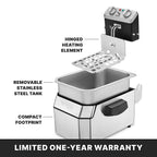 Deep Fryer Waring WDF1000 10 lb oil capacity