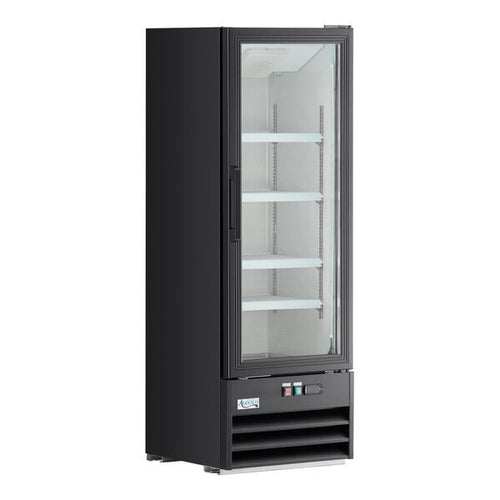 Commercial Refrigerator Avantco GDC-10-HC 8.5 Cu Ft Black Right-Hinged