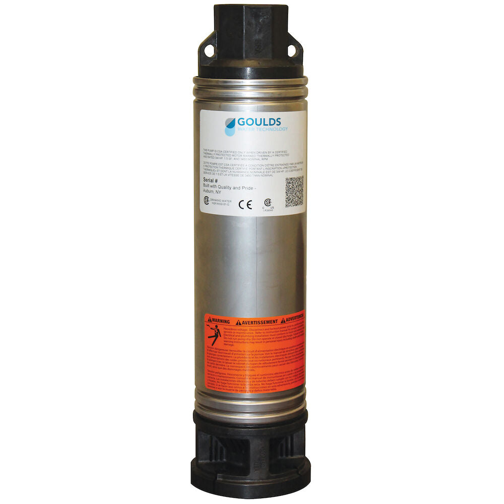 submersible well pump Goulds Water Technology 10HS10422C — 230V, 2-wire