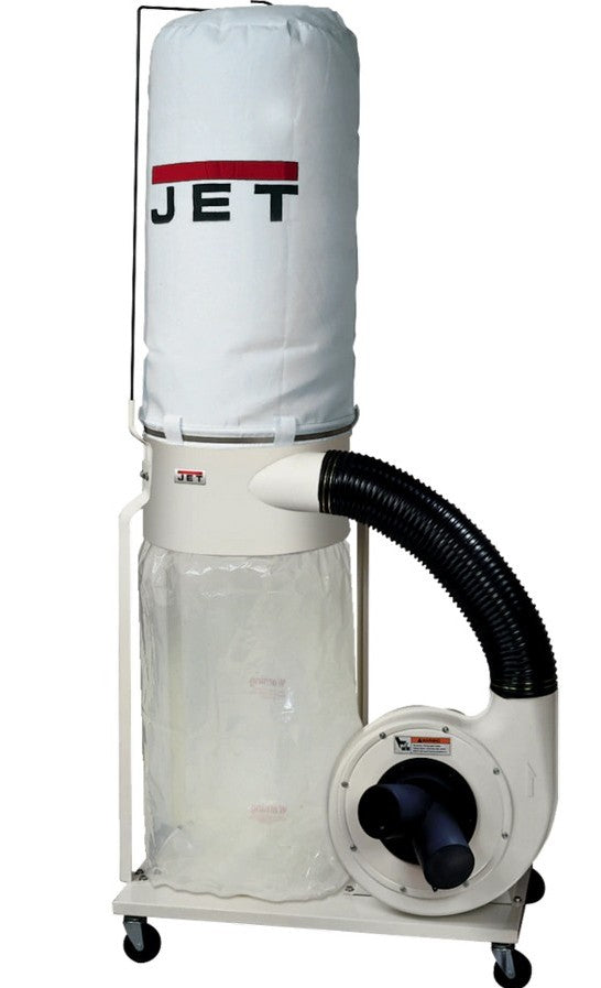 dust collector JET DC-1100VX-5M / 708658K — Single-stage 5-micron bag
