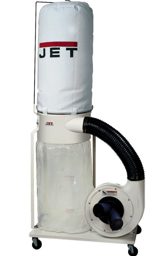 dust collector JET DC-1100VX-5M / 708658K — Single-stage 5-micron bag
