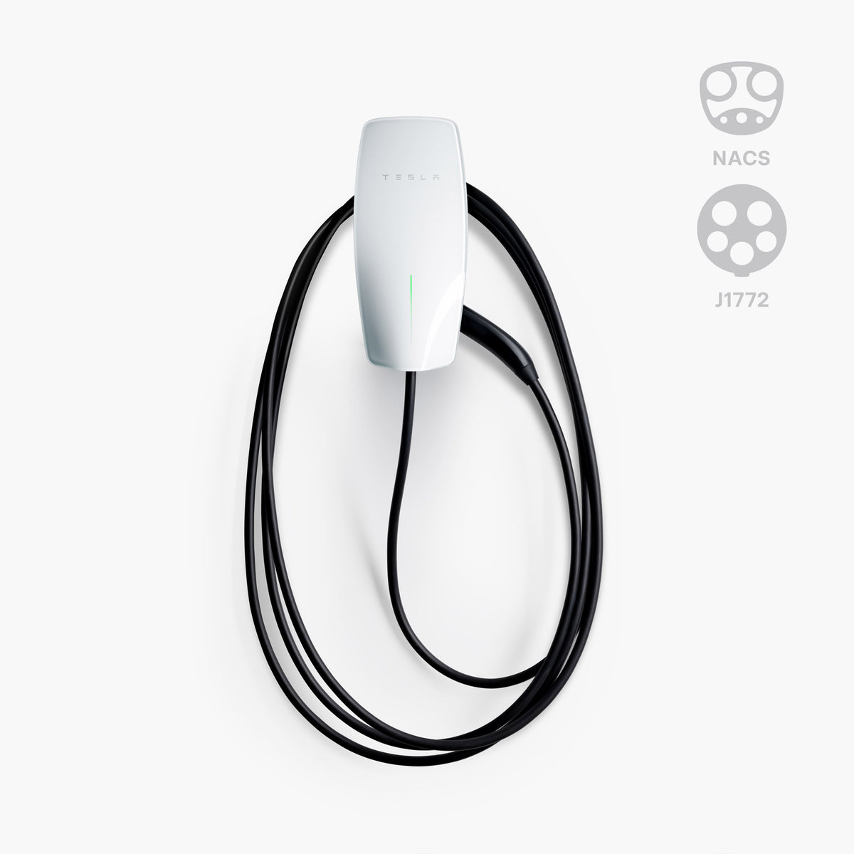 level 2 ev charger Tesla Universal Wall Connector — 48A J1772 + NACS