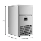 Undercounter Ice Maker KoolMore KM-CIM100-CRSS 33 lb storage