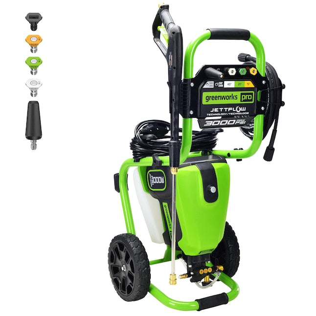 electric pressure washer Greenworks GPW3001 — Brushless corded
