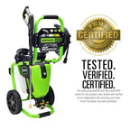 electric pressure washer Greenworks GPW3001 — Brushless corded