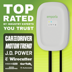 level 2 ev charger Emporia EV Charger 48A — Hardwired Wi-Fi model