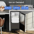 Undercounter Ice Maker COTLIN IMC25BI 22 lb storage