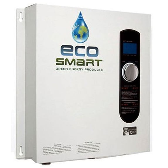 electric tankless water heater EcoSmart ECO 27 — 27 kW self-modulating