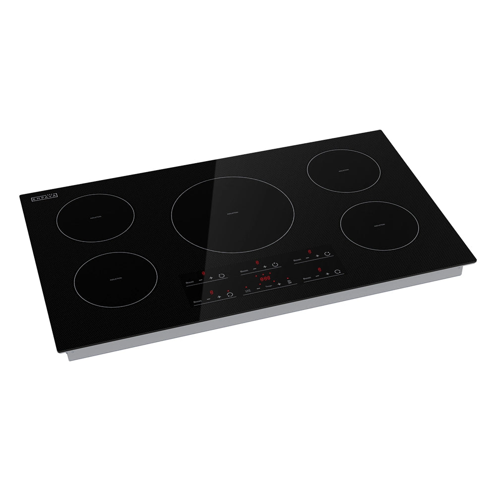 Induction Cooktop Empava EMPV-IDC36 36-Inch Five-Zone 240V