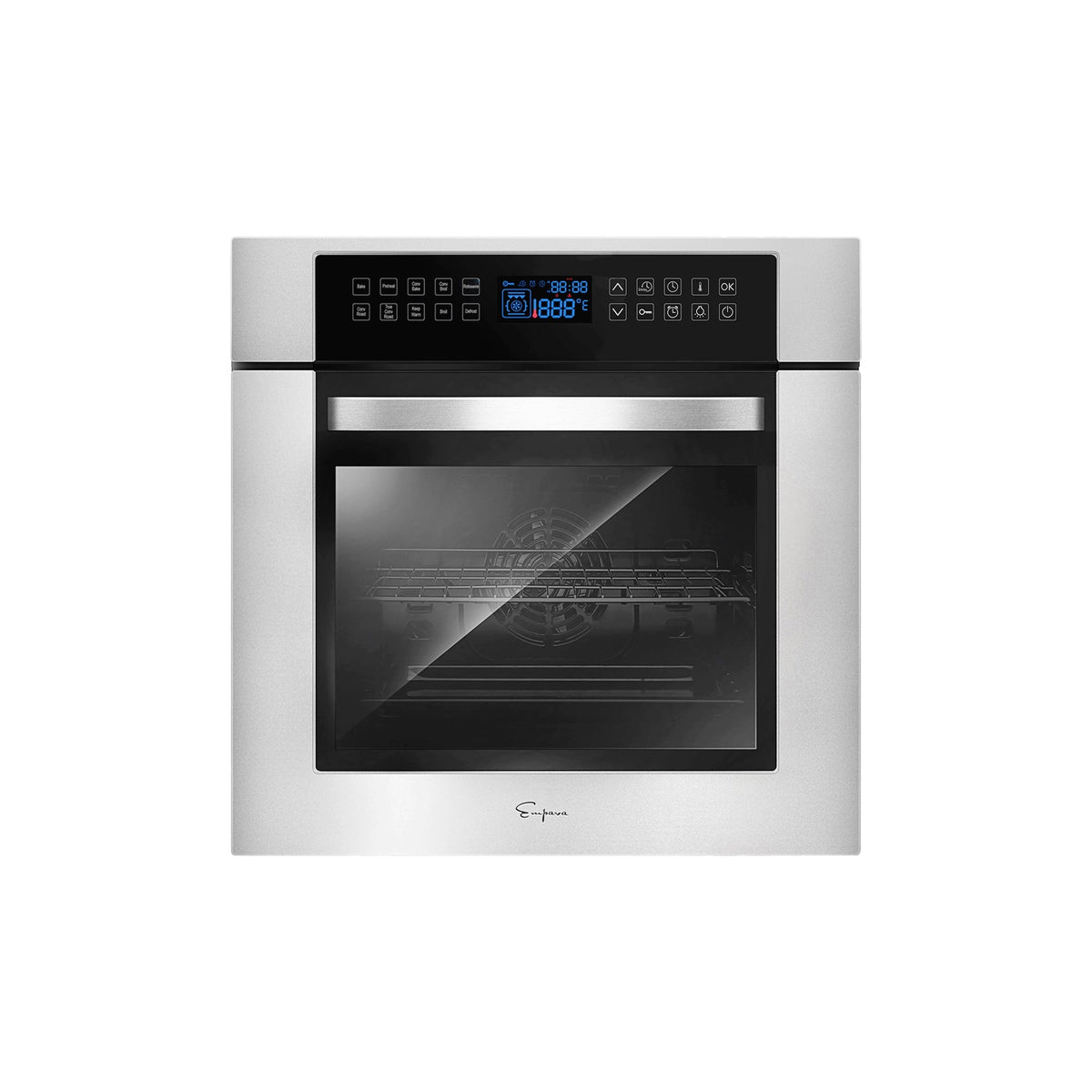 Wall Oven Empava EMPV-24WOC02 24-inch stainless electric convection wall oven