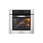 Wall Oven Empava EMPV-24WOC02 24-inch stainless electric convection wall oven