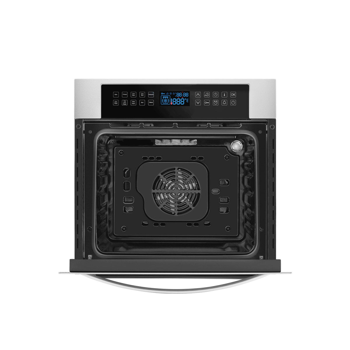 Wall Oven Empava EMPV-24WOC02 24-inch stainless electric convection wall oven