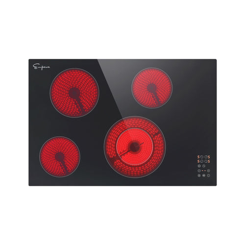 Electric Cooktop Empava EMPV-30REC12 Four heating zones