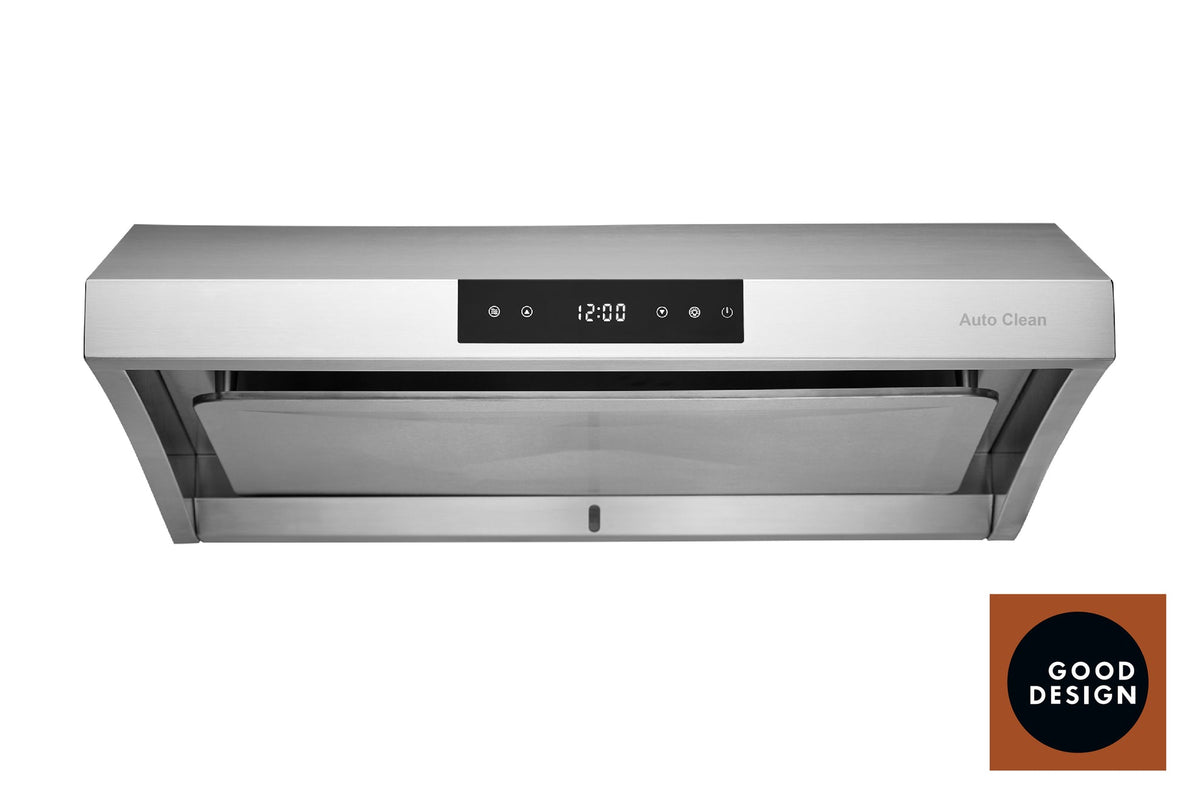 Under Cabinet Range Hood Hauslane UC-PS38SS-30 30-Inch Stainless Steel Digital Controls