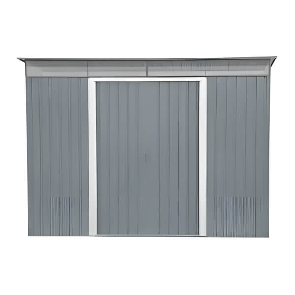 lean to shed DuraMax 20552 — 8x6 galvanized-steel pent-roof lean-to kit