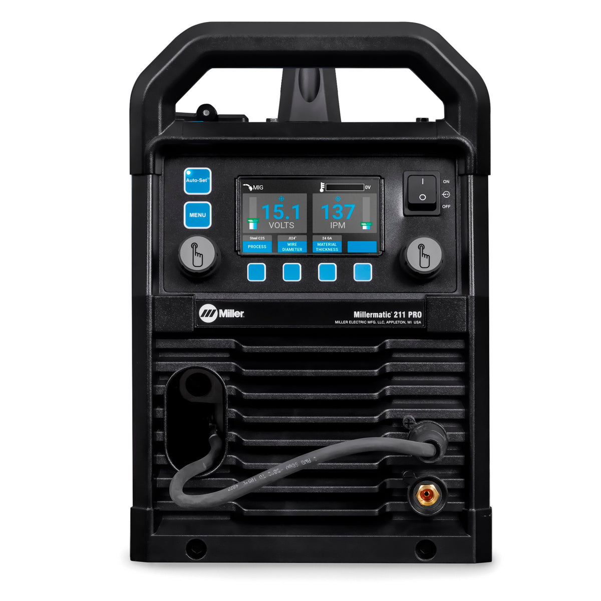 mig welder Miller 907839 — 120/240V portable MIG/flux-cored package