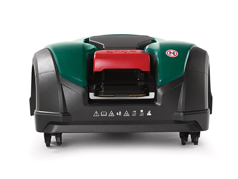robot lawn mower Robomow RK1000 — up to 0.25 acre boundary-wire system