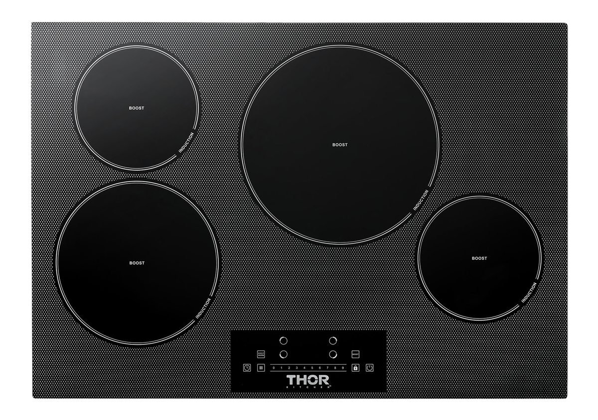 Induction Cooktop Thor Kitchen TIH30 30-Inch Four-Element 7,200W