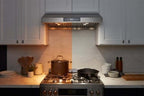 Under Cabinet Range Hood Hauslane UC-PS18SS-30 30-Inch Stainless Steel 860 CFM