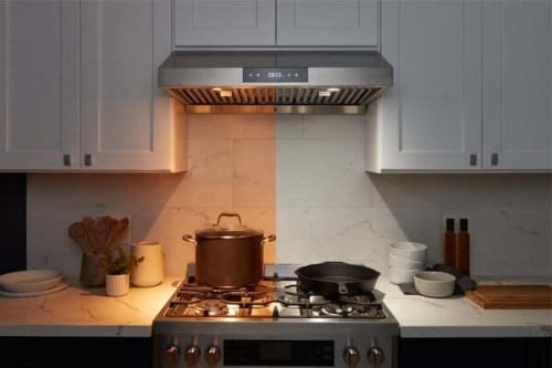 Under Cabinet Range Hood Hauslane UC-PS18SS-30 30-Inch Stainless Steel 860 CFM