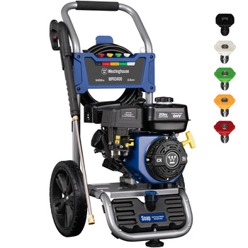 gas pressure washer Westinghouse WPX3400 — 212cc axial-cam