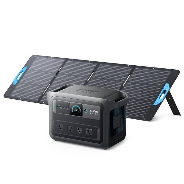 portable solar generator Anker SOLIX C1000X+200W — 1,024Wh power station with 200W solar panel