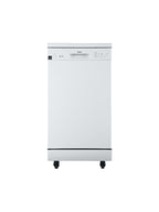 Portable Dishwasher Danby DDW1805EWP 18-Inch White 8-Place-Setting