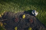 robot lawn mower Husqvarna 410 iQ — 0.5-acre physical/virtual wire
