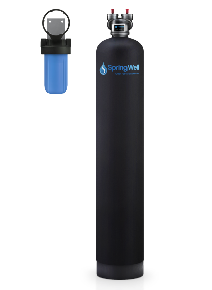 Whole House Water Filter SpringWell CF1 1,000,000 gallons; 1-3 bathrooms