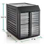 Food Dehydrator Excalibur RES10 10-Tray Dual-Zone Digital