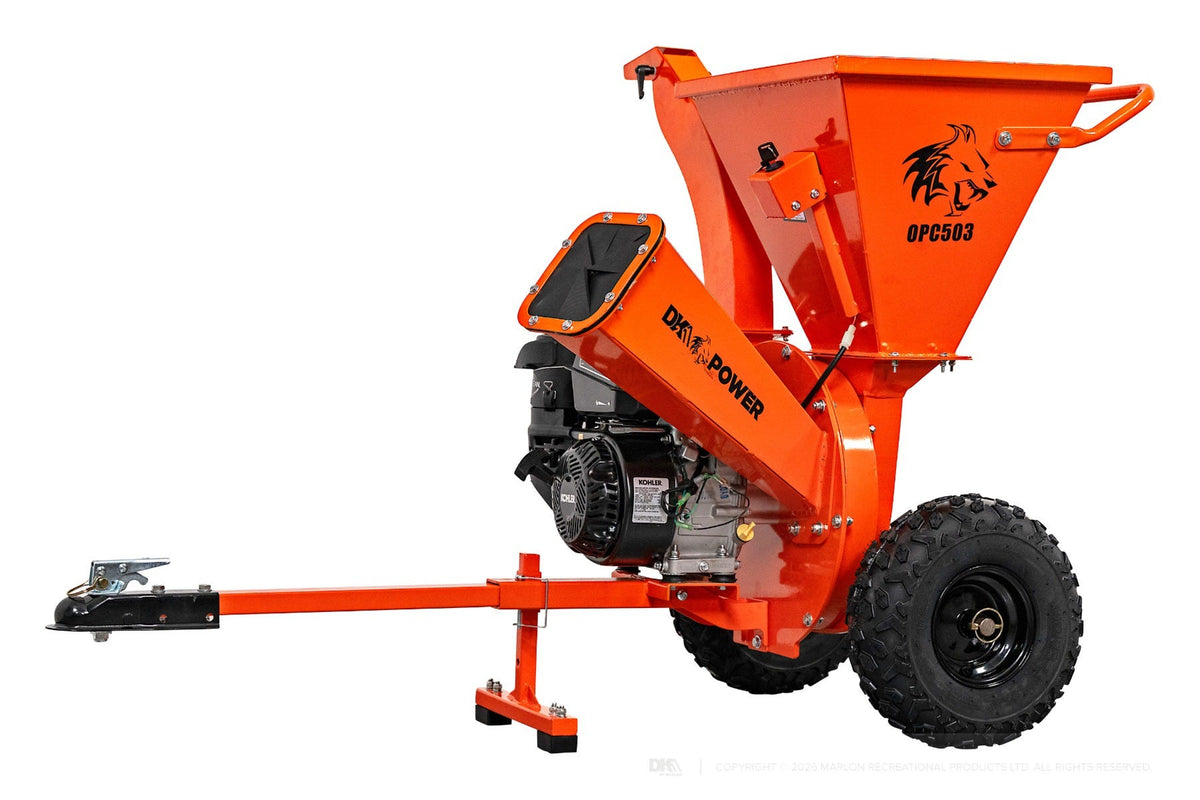 wood chipper DK2 OPC503 — Towable disk chipper