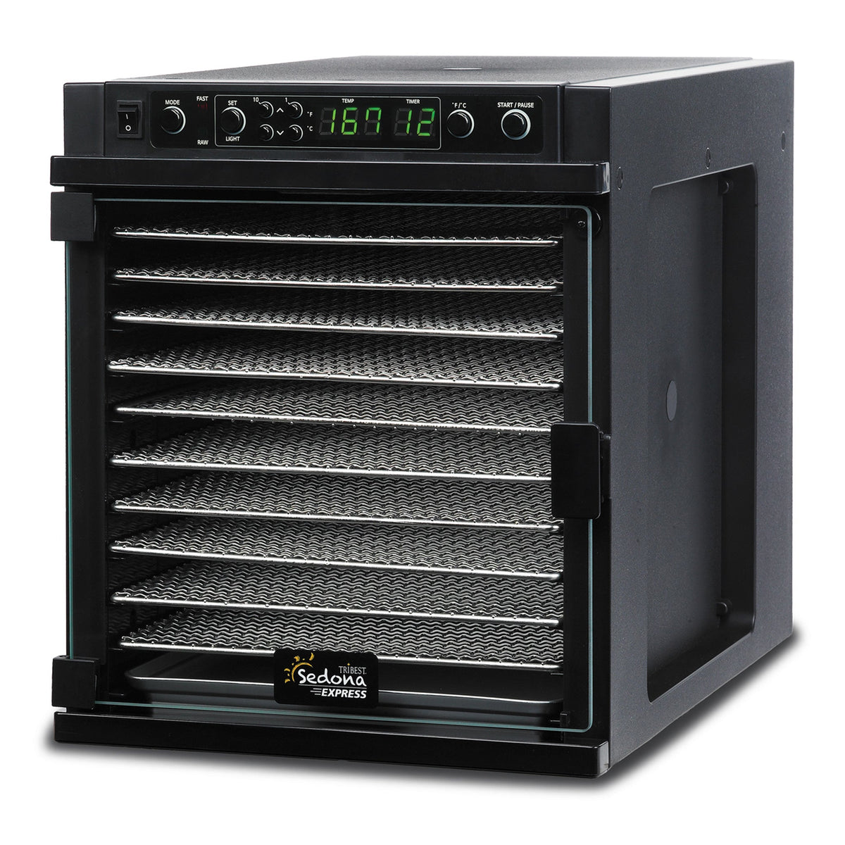 Food Dehydrator Tribest SDE-S6780-B 11 Stainless Trays Digital Controls